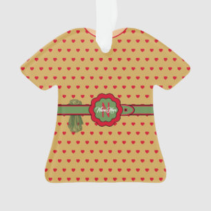 Pois rouges Belge Golden Figurine Noël