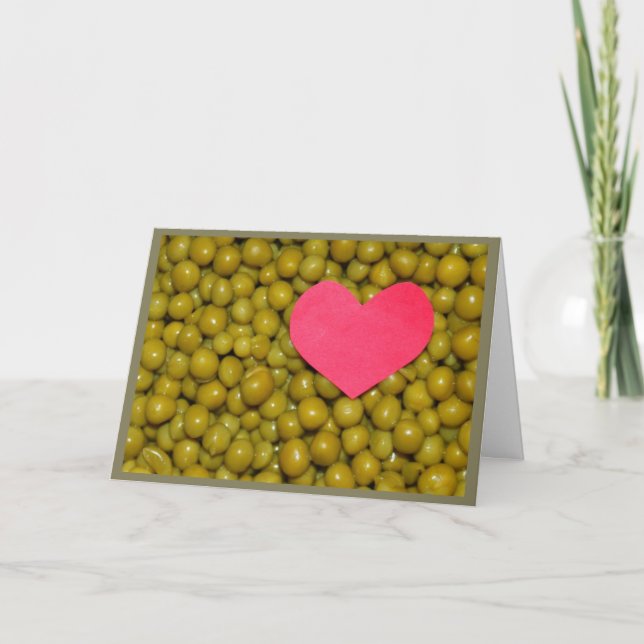 Pois Sois À Moi ! Carte de vœux (Devant)