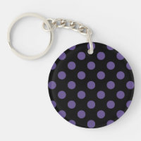 Pois ultra violets en noir