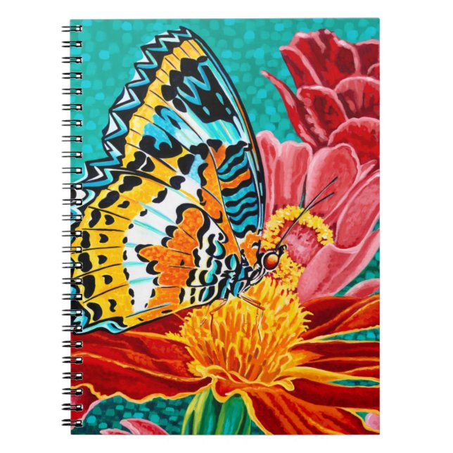 Poised Butterfly I Notebook (Front)