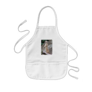 Poised Meerkat Children's Apron