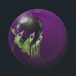 Poison Apple Wicked Witch Purple Halloween Party  Paper Plate<br><div class="desc">Poison Apple Wicked Witch Purple Halloween Party Invitation
Customize for your event. Designed by Freepik</div>