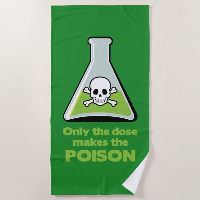 Poison Beach Towel (Front)