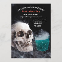 Poison Brew Halloween Invitation