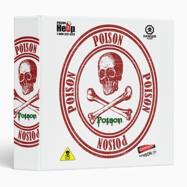 Poison Classeur signature (Devant/Côté)