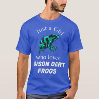 Poison Dart Design For Amphibian Lovers T-Shirt