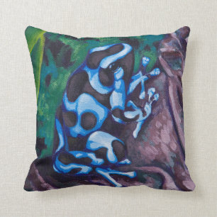 Poison Dart Frog #3 Throw Pillow