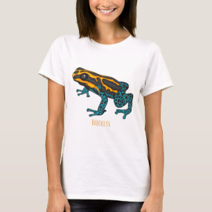Poison dart frog cartoon illustration T-Shirt