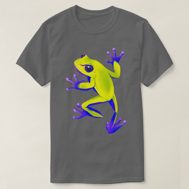 Poison Dart Frog Frogs  T-Shirt (Design Front)