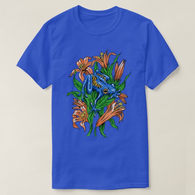 Poison Dart Frog Frogs  T-Shirt (Design Front)