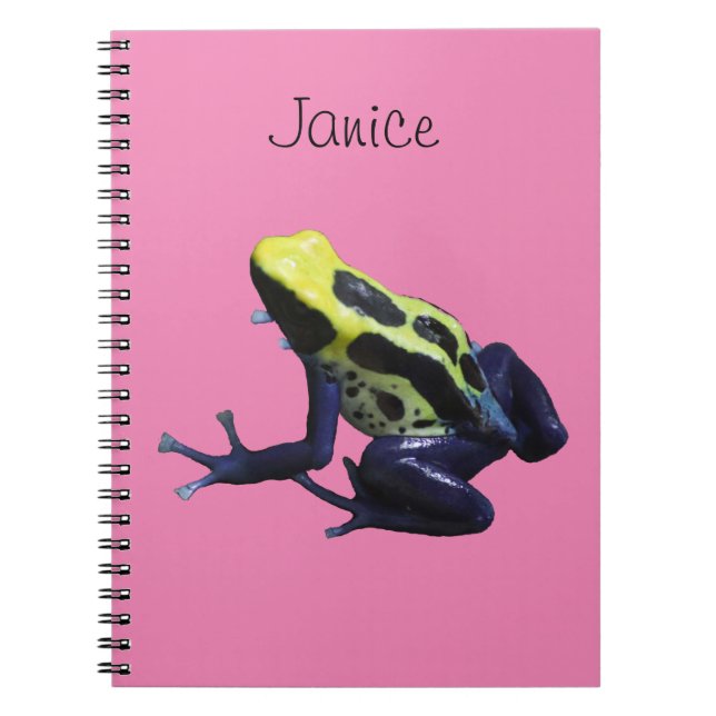 Poison Dart Frog Notebook (Front)