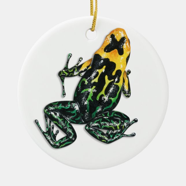 Poison Dart Frog Ornement (Devant)