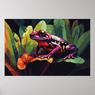 Poison Dart Frog Poster