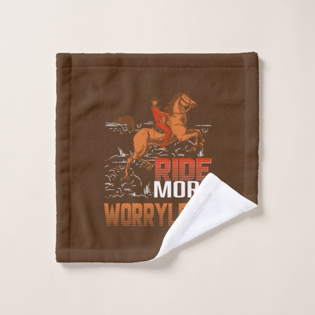 Poison d'Equestrian | Ride More Worryless (Gant de toilette)