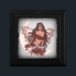 Poison Fairy  Gift Box<br><div class="desc">Poison Fairy gift box by ArtMuvz Illustration. Goth Fairy t-shirt, tote bag, hat, mug. Magic Fairy christmas gifts, fairies t-shirt, Irish Faery gifts and fairy apparel. Unleash your inner fairy with a whimsical design of a fairy , sure to turn heads. It's also a great gift for any fairy lover...</div>