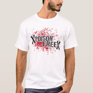 Poison Free Black & Red T-Shirt