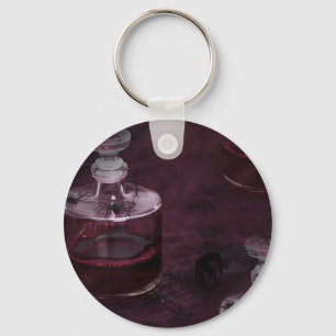 poison halloween keychain