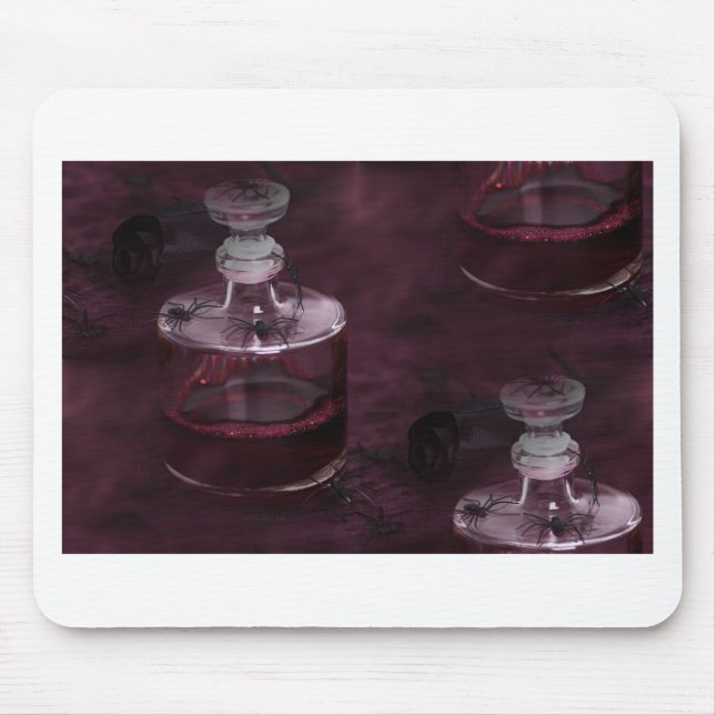 poison halloween mouse pad (Front)