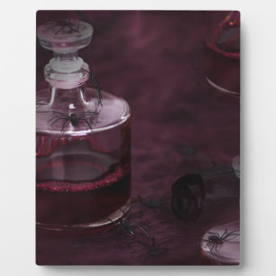 poison halloween plaque