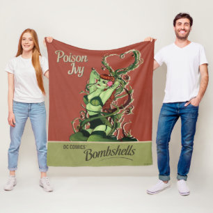 Poison Ivy Bombshell Fleece Blanket
