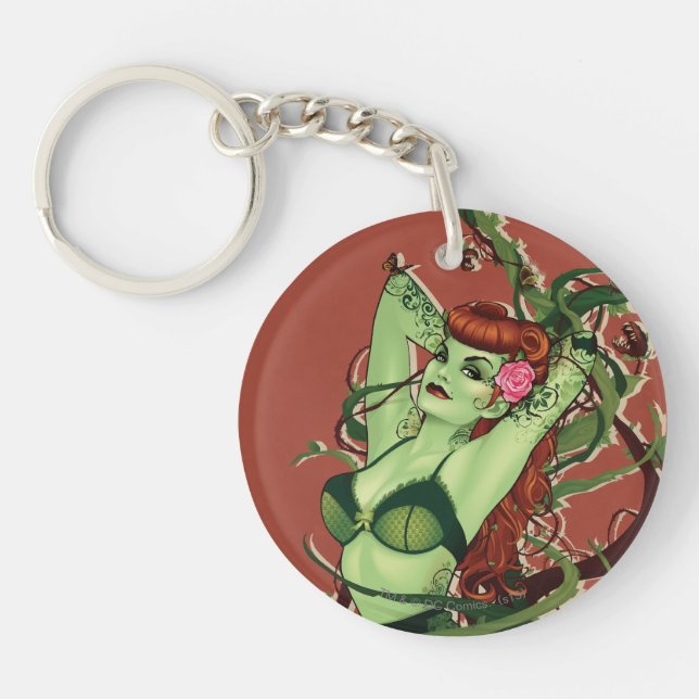 Poison Ivy Bombshell Keychain (Front)
