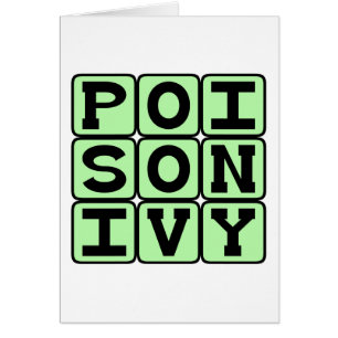 Poison Ivy, Itchy Plant