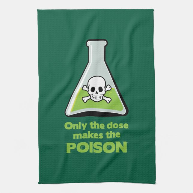Poison Kitchen Towel (Vertical)