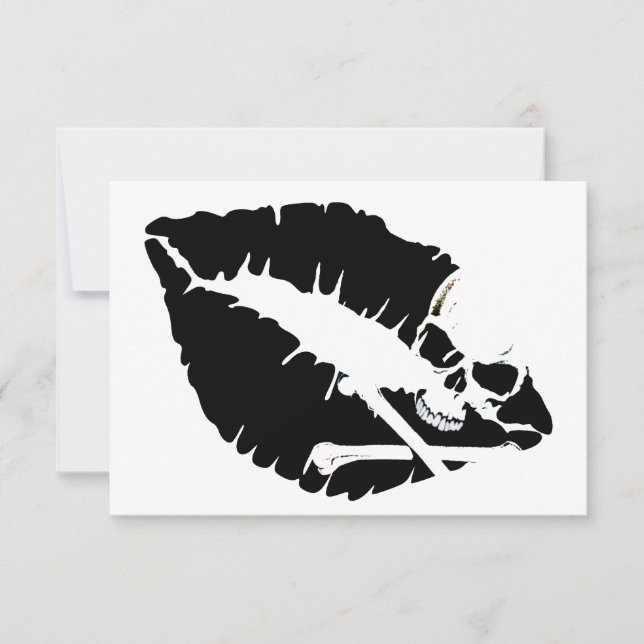 poison lips invitation (Front)