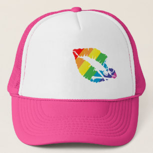 poison lips trucker hat