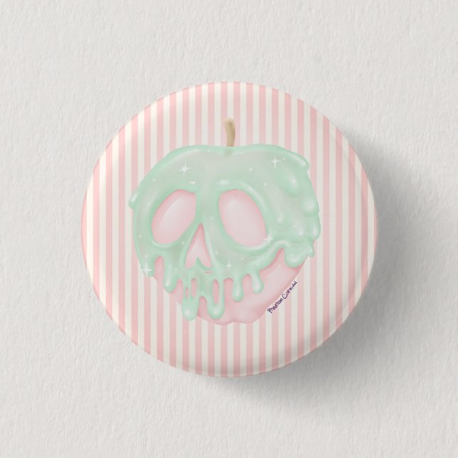 Poison Me 1 Inch Round Button (Front)
