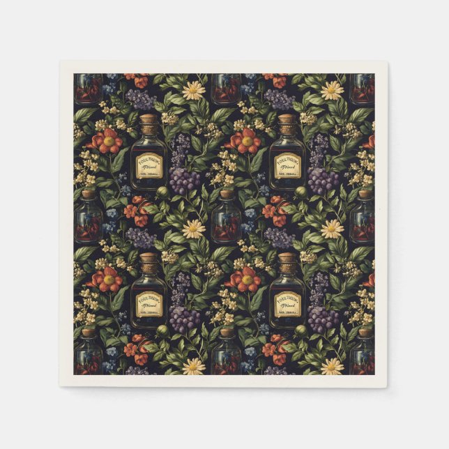 Poison Petals Napkin (Front)