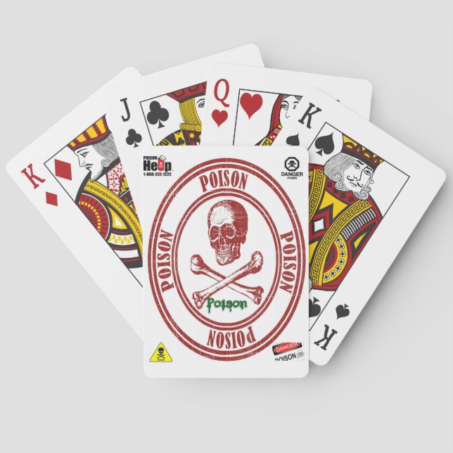 Poison Playing Card Deck (Back)