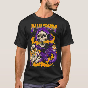Poison Skull Snake Halloween For Men Woman T-Shirt