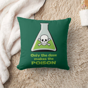 Poison Throw Pillow