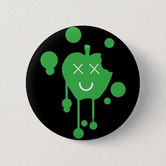 PoisonApple88 Logo 2 Inch Round Button (Front)