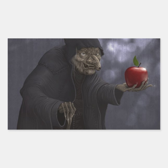 Poisoned apple sticker (Front)