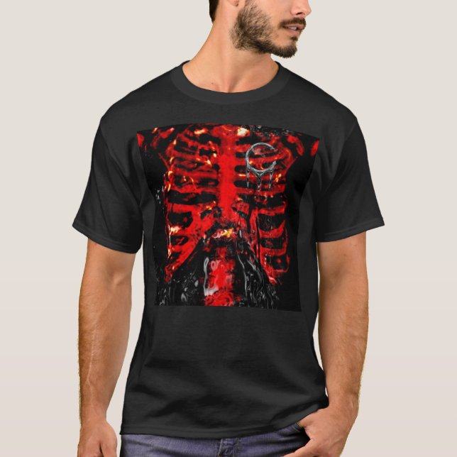 {POISONLAND} Rib Cage Shirt (Front)