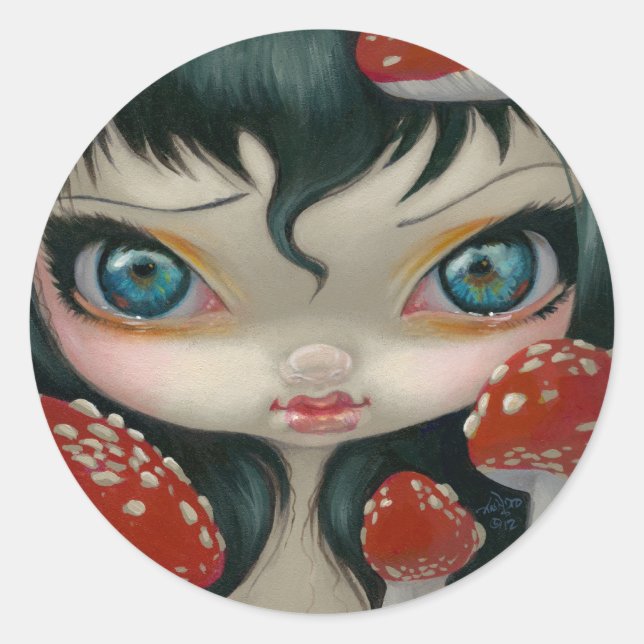 "Poisonous Beauties VI: Fly Agaric" Sticker (Front)