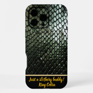 Poisonous snakeskin patterns in nature iPhone 16 pro max case