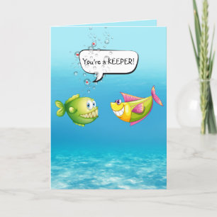 Poisson Anniversaire avec carte bulle