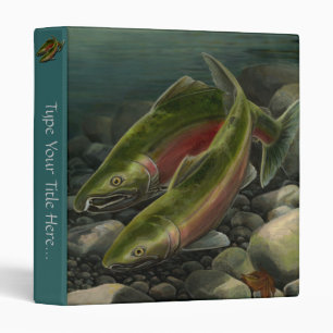 Poisson Art Classeur Coho Saumon Art School Fourni
