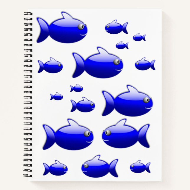 Poisson Carnet spiral (Devant)