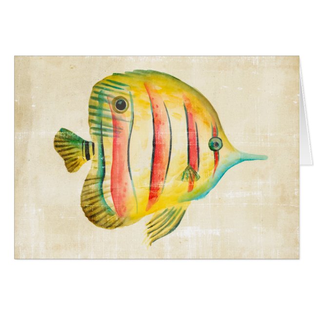 Poisson coloré (Devant horizontal)