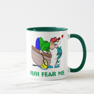 Poisson Craignez-moi drôle Mug de pêche