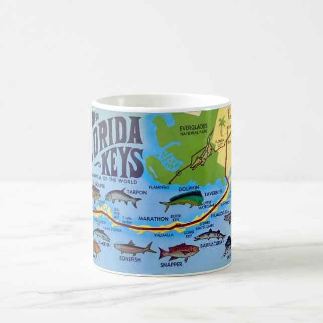 Poisson de Floride Keys Mug (Centre)