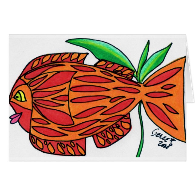 Poisson d'or (Devant horizontal)