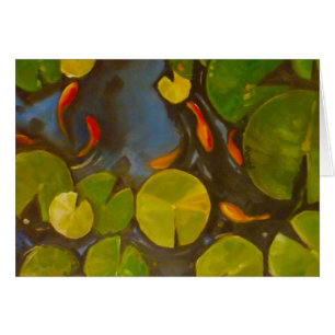 Poisson D'Or Koi Pond Water Lys