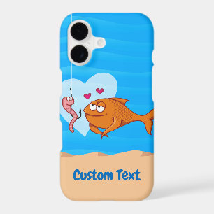 Poisson et appât en amour Coque-Mate coque iphone