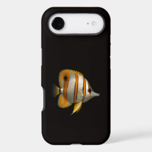 Poisson-papillon de récif Black 4 Luxe iPhone 17 A