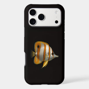Poisson-papillon de récif Black 4 Luxe iPhone 17 P